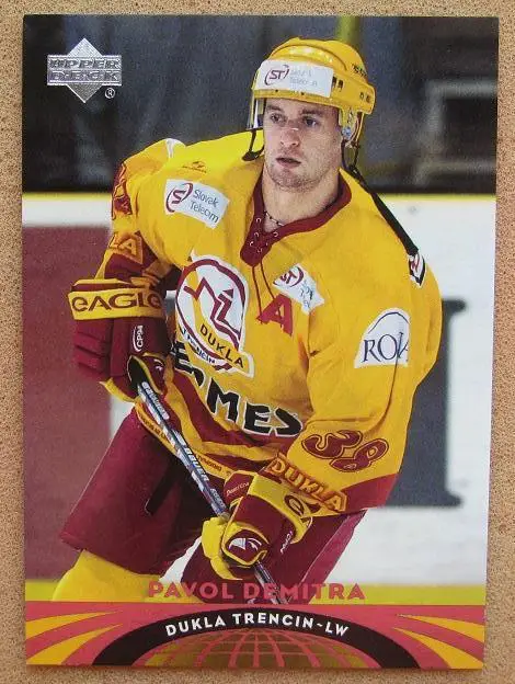 НХЛ Павол Демитра Дукла Тренчин Словакия № 42