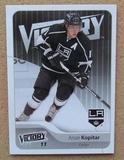 НХЛ Анже Копитар Лос-Анжелес Кингз № 85