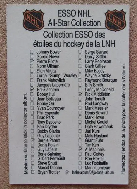 НХЛ Марсель Дионн Лос-Анжелес Кингз автограф 1