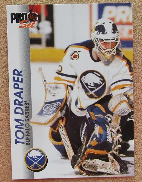 НХЛ Том Драпер Баффало Сейбрз № 14