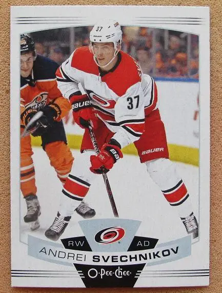 НХЛ Андрей Свешников Каролина Харрикейнз № 476