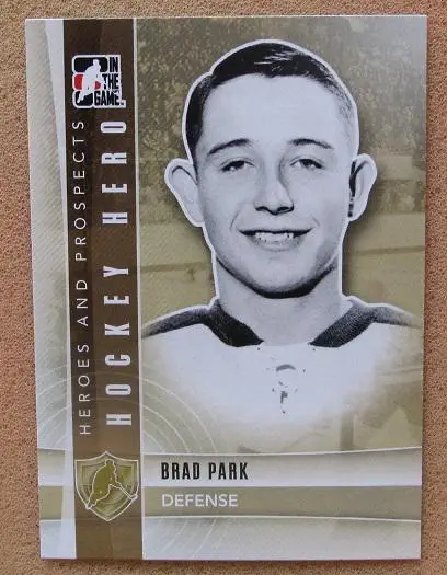 НХЛ Брэд Парк Нью-Йорк Рейнджерс Бостон Брюинз Детройт Ред Уингз № 1