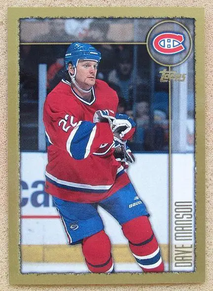 НХЛ Дэйв Мэнсон Монреаль Канадиенс № 165