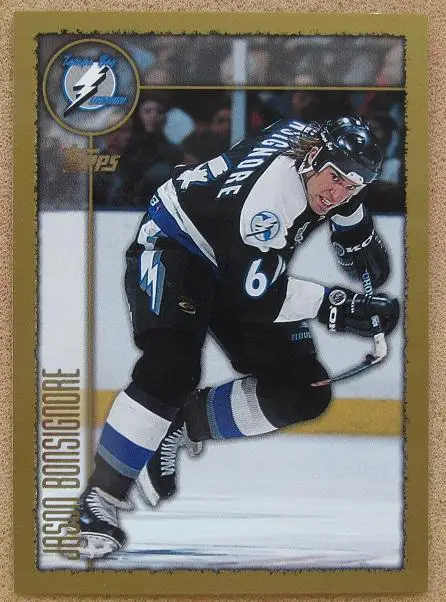 НХЛ Джейсон Бонсиньоре Тампа Бэй Лайтнинг № 129