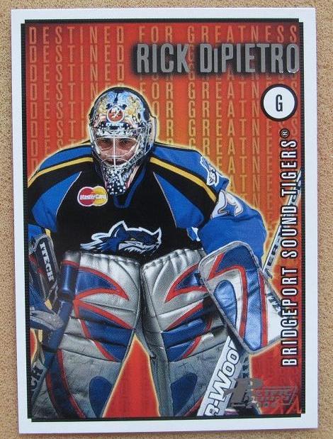 НХЛ Рик Дипьетро Бриджпорт Саунд Тайгерс № 3