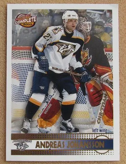 НХЛ Андреас Юханссон Нэшвилл Предаторз № 434