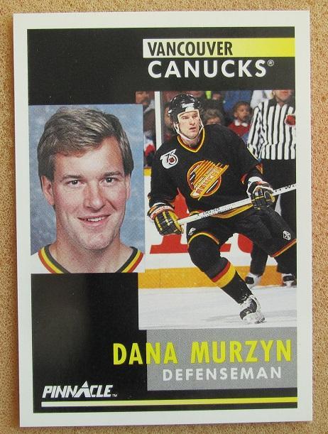НХЛ Дана Мурзин Ванкувер Кэнакс № 260