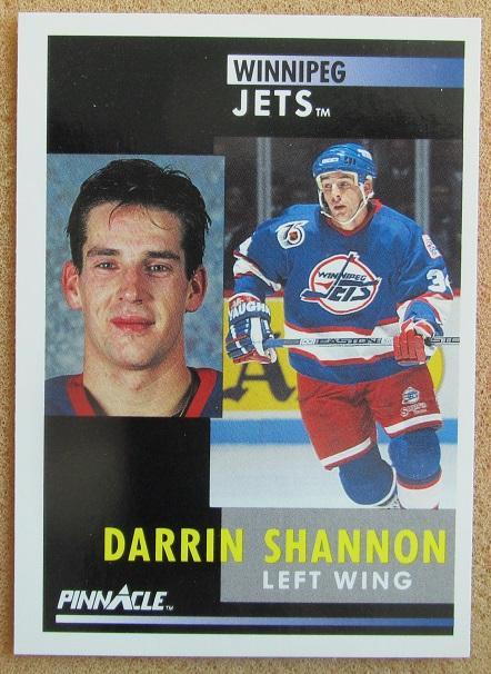 НХЛ Даррин Шеннон Виннипег Джетс № 243