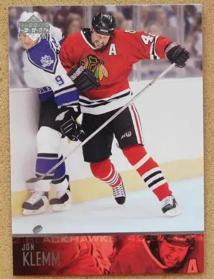 НХЛ Джон Клемм Чикаго Блэкхокс № 286