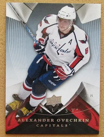 НХЛ Александр Овечкин Вашингтон Кэпиталз Динамо Москва № 4