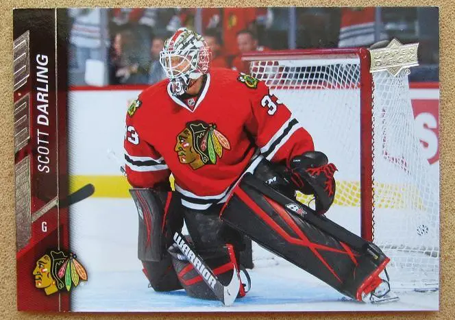 НХЛ Скотт Дарлинг Чикаго Блэкхокс № 292