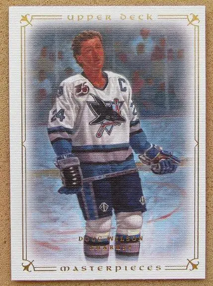 НХЛ Дуг Уилсон Сан-Хосе Шаркс № 71