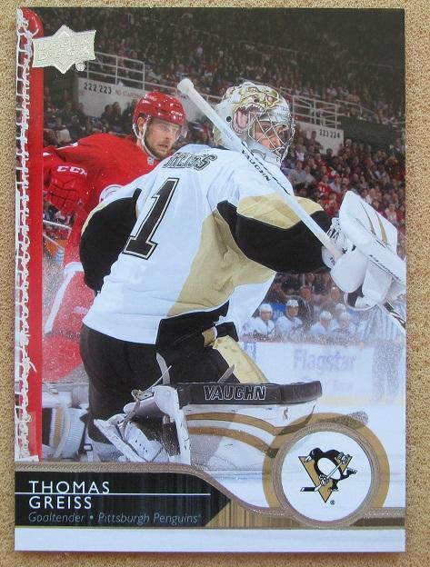 НХЛ Томас Грайсс Питтсбург Пингвинз № 402