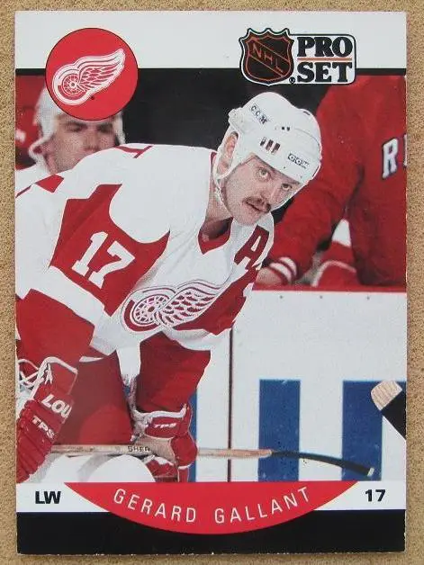 НХЛ Жерар Галлан Детройт Ред Уингз № 71