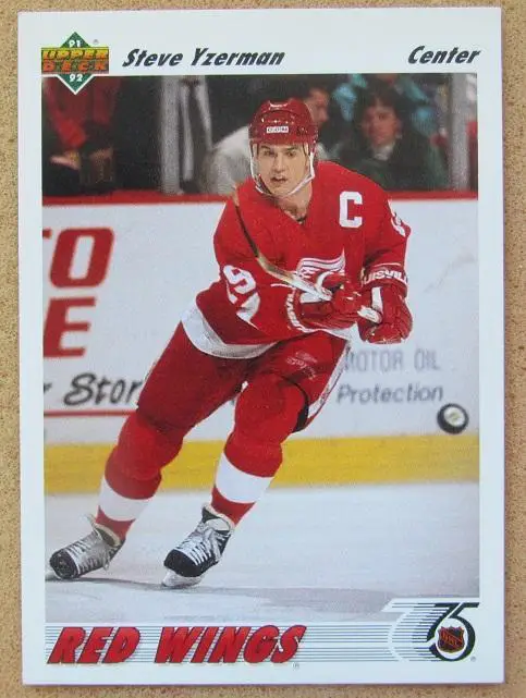 НХЛ Стив Айзерман Детройт Ред Уингз № 146