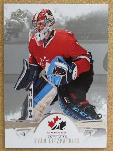 НХЛ Эван Фицпатрик Канада № 68
