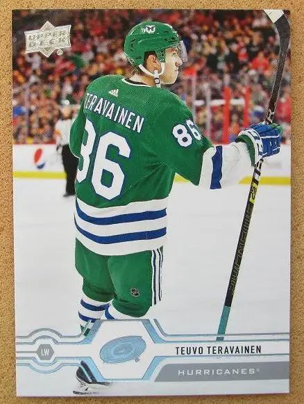 НХЛ Теуво Терявяйнен Каролина Харрикейнз № 54