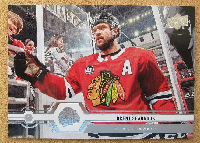 НХЛ Брент Сибрук Чикаго Блэкхокс № 113