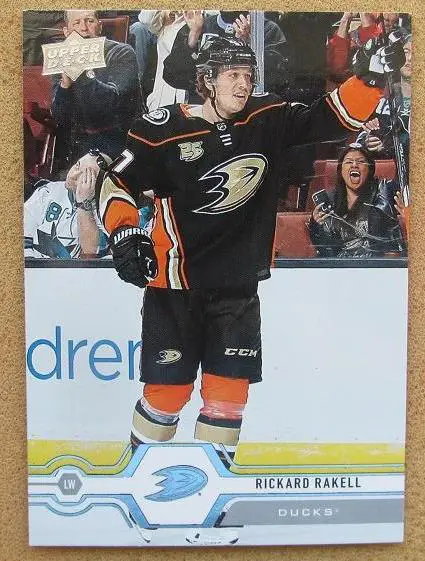 НХЛ Рикард Ракелль Анахайм Дакс № 175