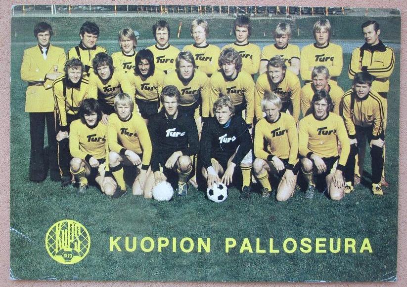 Куопион Паллосеура КуПС Куопио Финляндия чемпион 1974 года