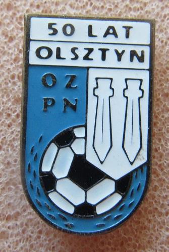 федерация футбола Ольштын Польша 50 лет