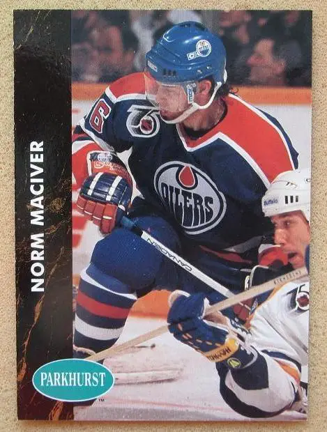 НХЛ Норман Макивер Эдмонтон Ойлерз № 282