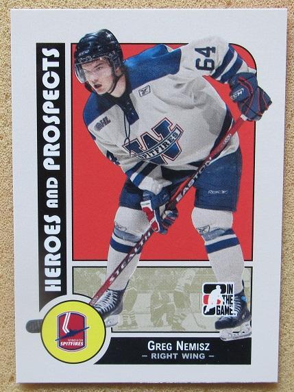 НХЛ Грег Немитц Виндзор Спитфайерз № 45