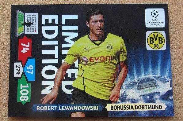 2013-14 Лига Чемпионов Роберт Левандовски Боруссия Дортмунд лимитка