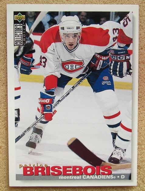 НХЛ Патрис Бризбуа Монреаль Канадиенс № 61