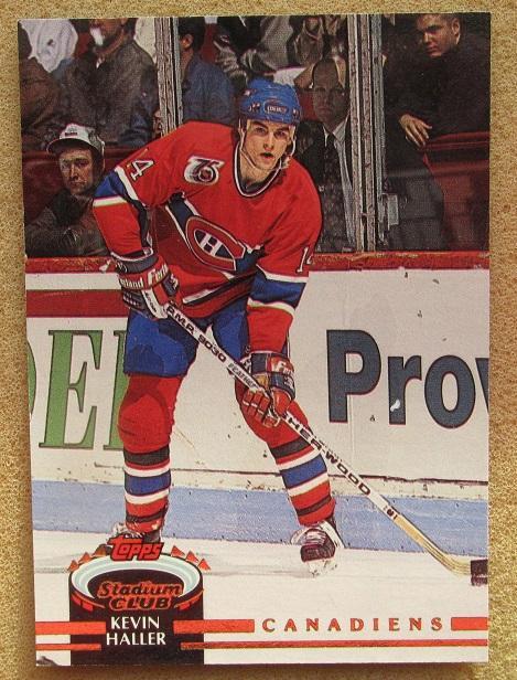 НХЛ Кевин Галлер Монреаль Канадиенс № 38