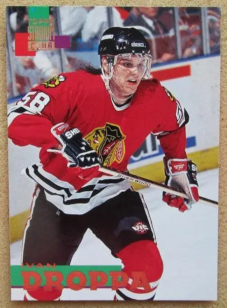 НХЛ Иван Дроппа Чикаго Блэкхокс № 252