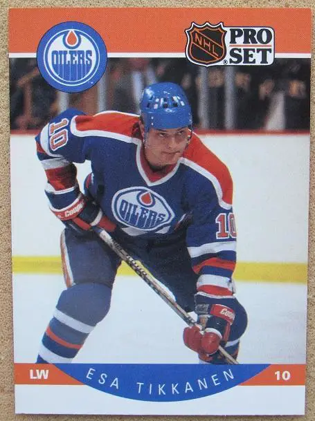 НХЛ Эса Тикканен Эдмонтон Ойлерз № 97