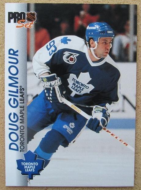НХЛ Дуг Гилмор Торонто Мэйпл Лифс № 184