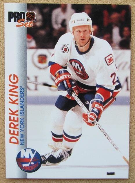 НХЛ Дерек Кинг Нью-Йорк Айлендерс № 110