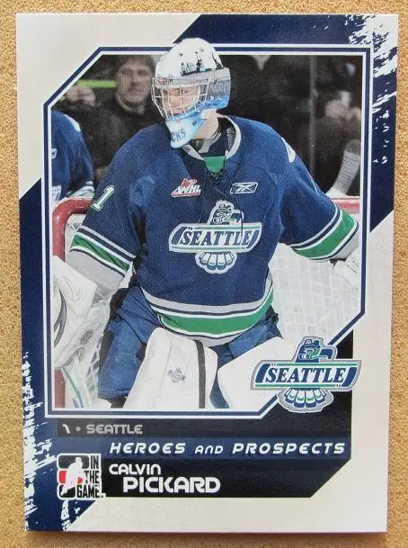НХЛ Кэлвин Пикард Сиэтл Тандербердс № 66