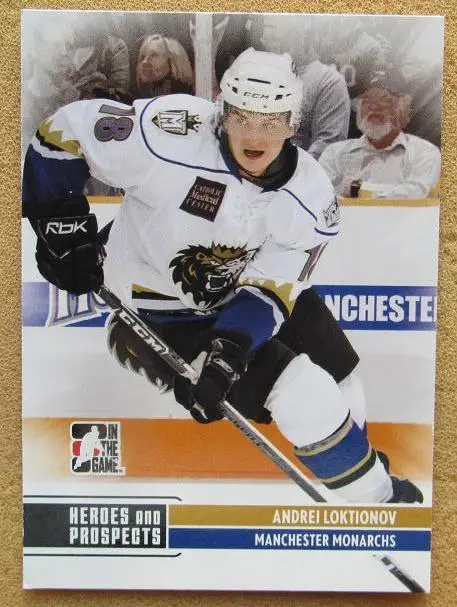 НХЛ Андрей Локтионов Манчестер Монаркс Химик Ярославль Магнитогорск ЦСКА № 60
