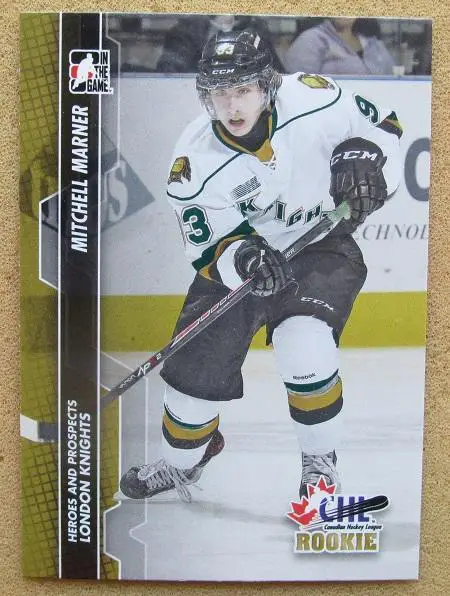 НХЛ Митчелл Марнер Лондон Найтс № 100