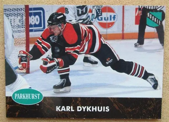 НХЛ Карл Дайкхаус Чикаго Блэкхокс № 262