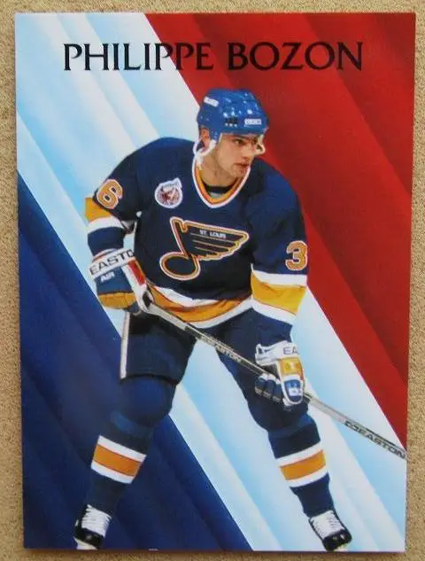 НХЛ Филипп Бозон Сент-Луис Блюз № 452