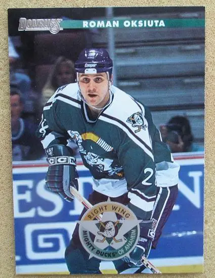 НХЛ Роман Оксюта Анахайм Майти Дакс Химик Воскресенск № 44