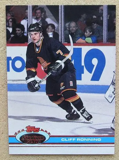 НХЛ Клифф Роннинг Ванкувер Кэнакс № 298