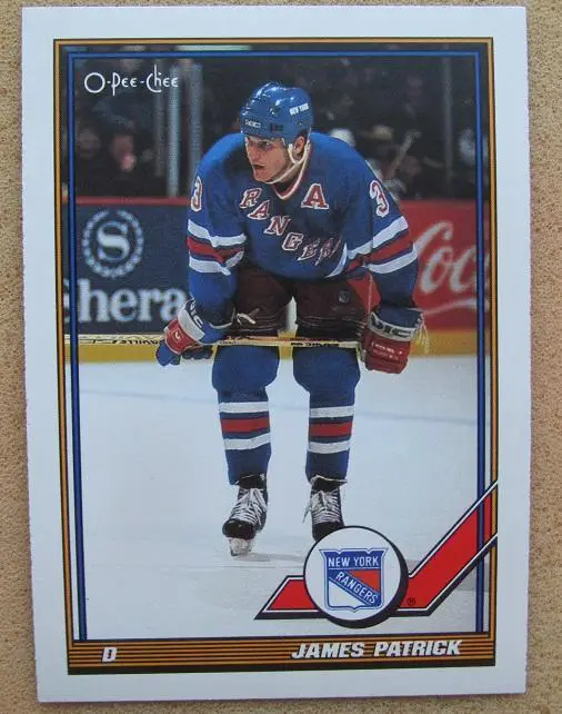НХЛ Джеймс Патрик Нью-Йорк Рейнджерс № 253