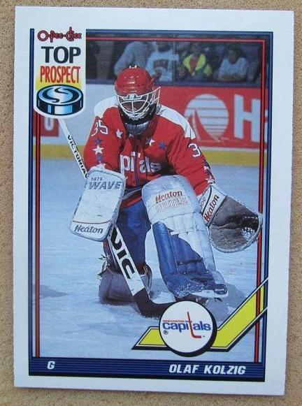 НХЛ Олаф Кольциг Вашингтон Кэпиталз № 290