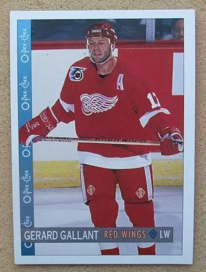 НХЛ Жерар Галлан Детройт Ред Уингз Шанхай Дрэгонс № 163