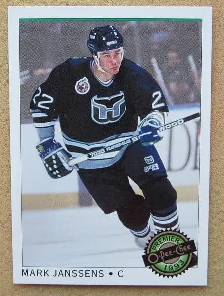 НХЛ Марк Янссенс Хартфорд Уэйлерз № 117