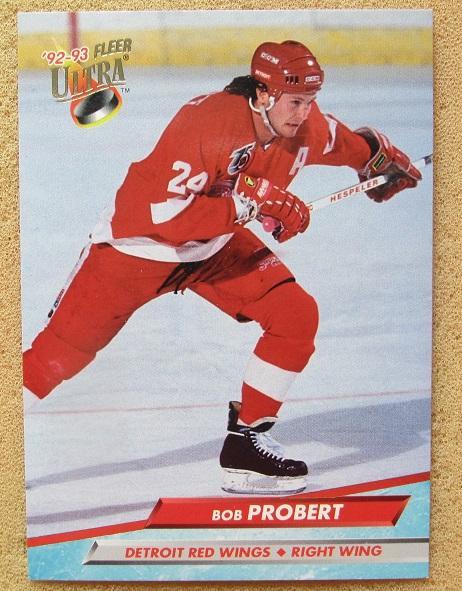 НХЛ Боб Проберт Детройт Ред Уингз № 53