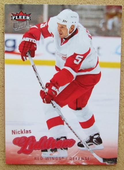 НХЛ Никлас Лидстрем Детройт Ред Уингз № 144