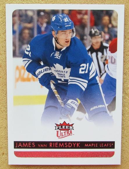 НХЛ Джеймс Ван Римсдайк Торонто Мэйпл Лифс № 180