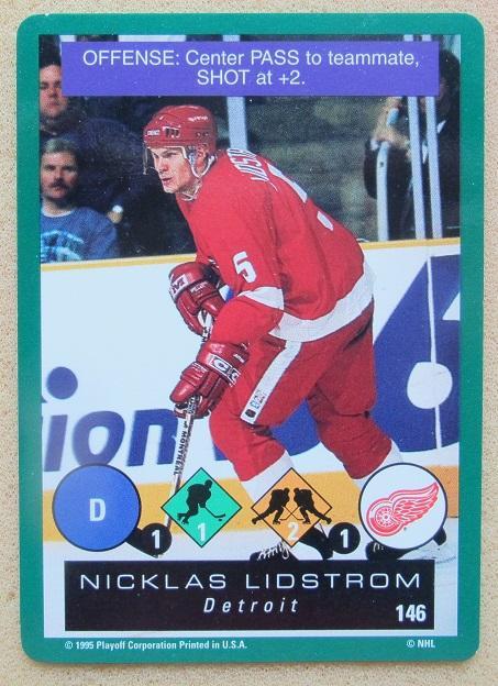 НХЛ Никлас Лидстрем Детройт Ред Уингз № 146