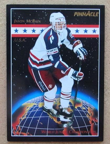 НХЛ Джейсон МакБейн США № 483